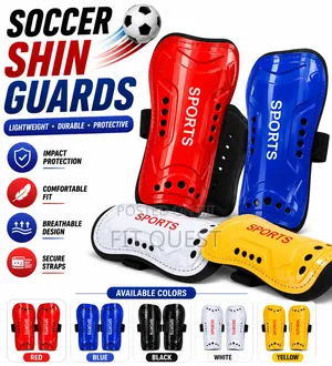 Soccer Shin Guards Lightweight Protective Football Leg Guards Set