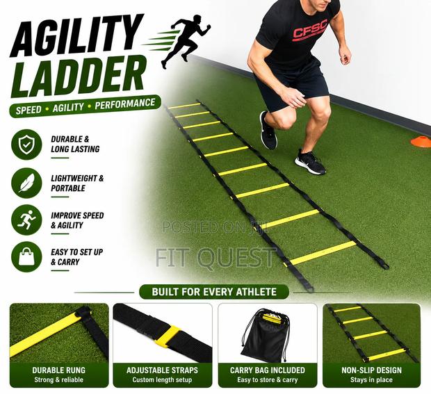 Agility Training Ladder Speed Footwork Exercise Equipment for Athletes