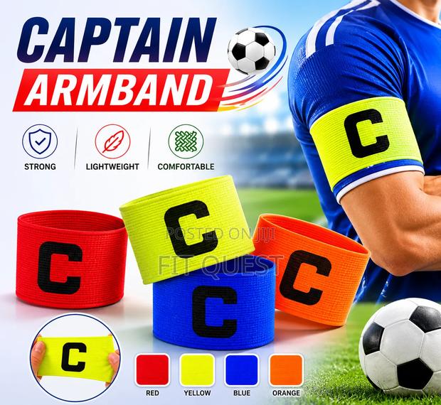 Captain Armband Elastic Soccer Football Team Leader Band