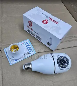 Wireless Bulb Cctv Camera 360 Degree Securty Camera With Phone Viewing
