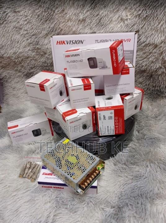 Hikvision 4 Channel CCTV Camera Kit Complete Turbo Hd Security System