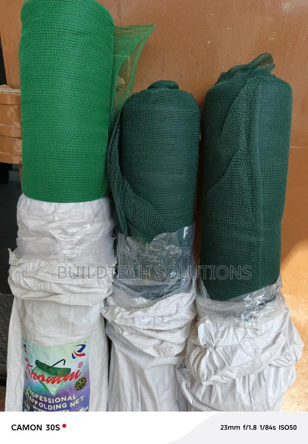 Premium Green Construction Net for Building Sites - thumbnail 2