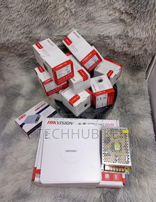 4 Channel Hikvision CCTV Kit Package DVR Camera With Remote Viewing
