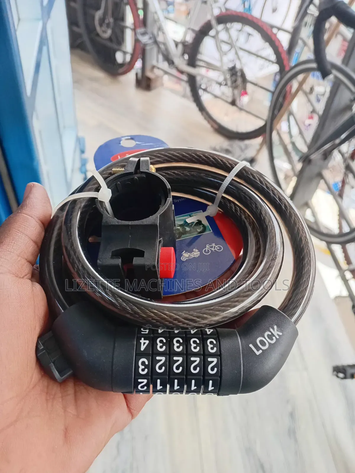 5 Digit Bicycle Lock