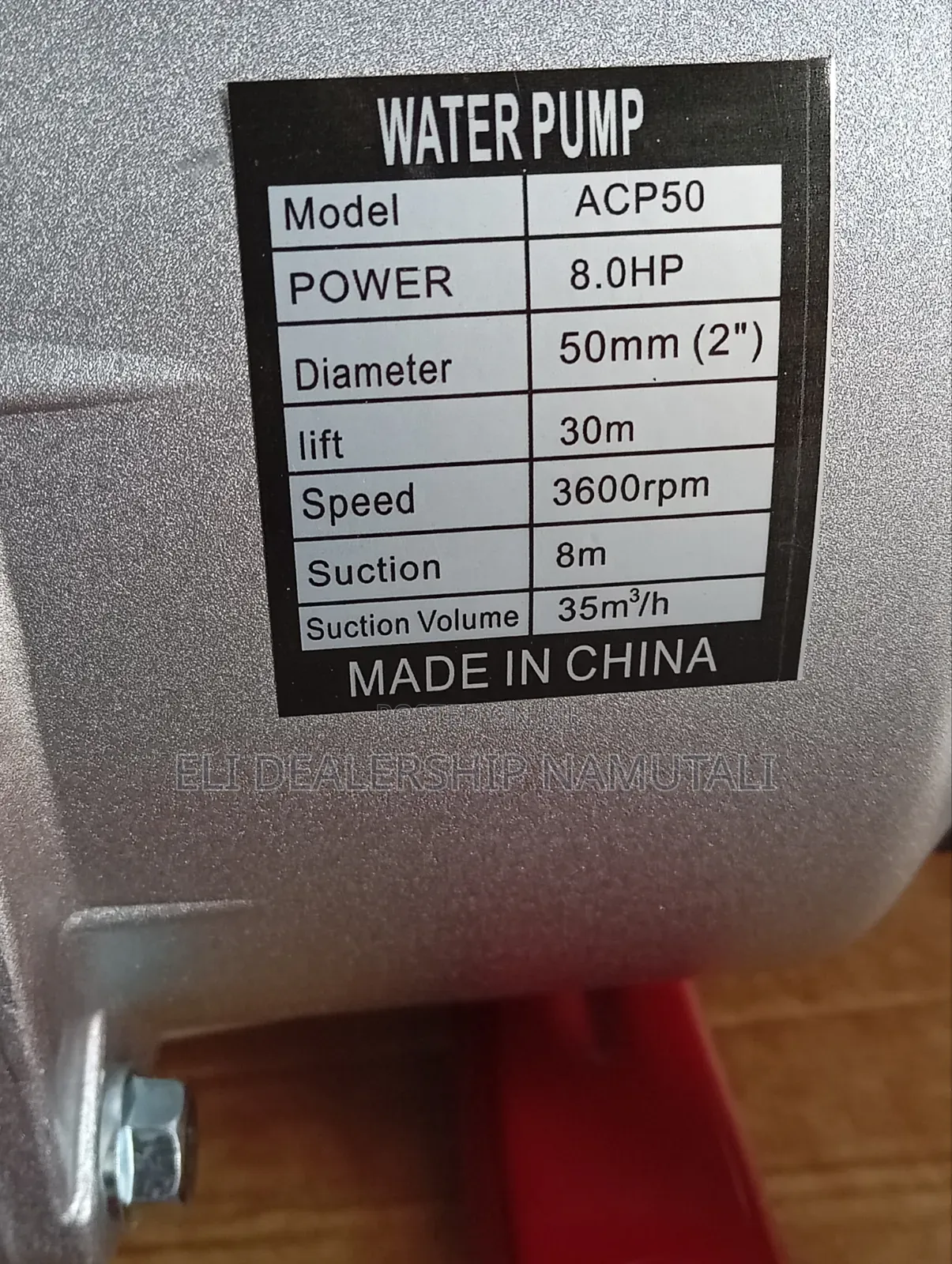 Aico 8hp 2" Water Pump – Powerful, Portable Efficient