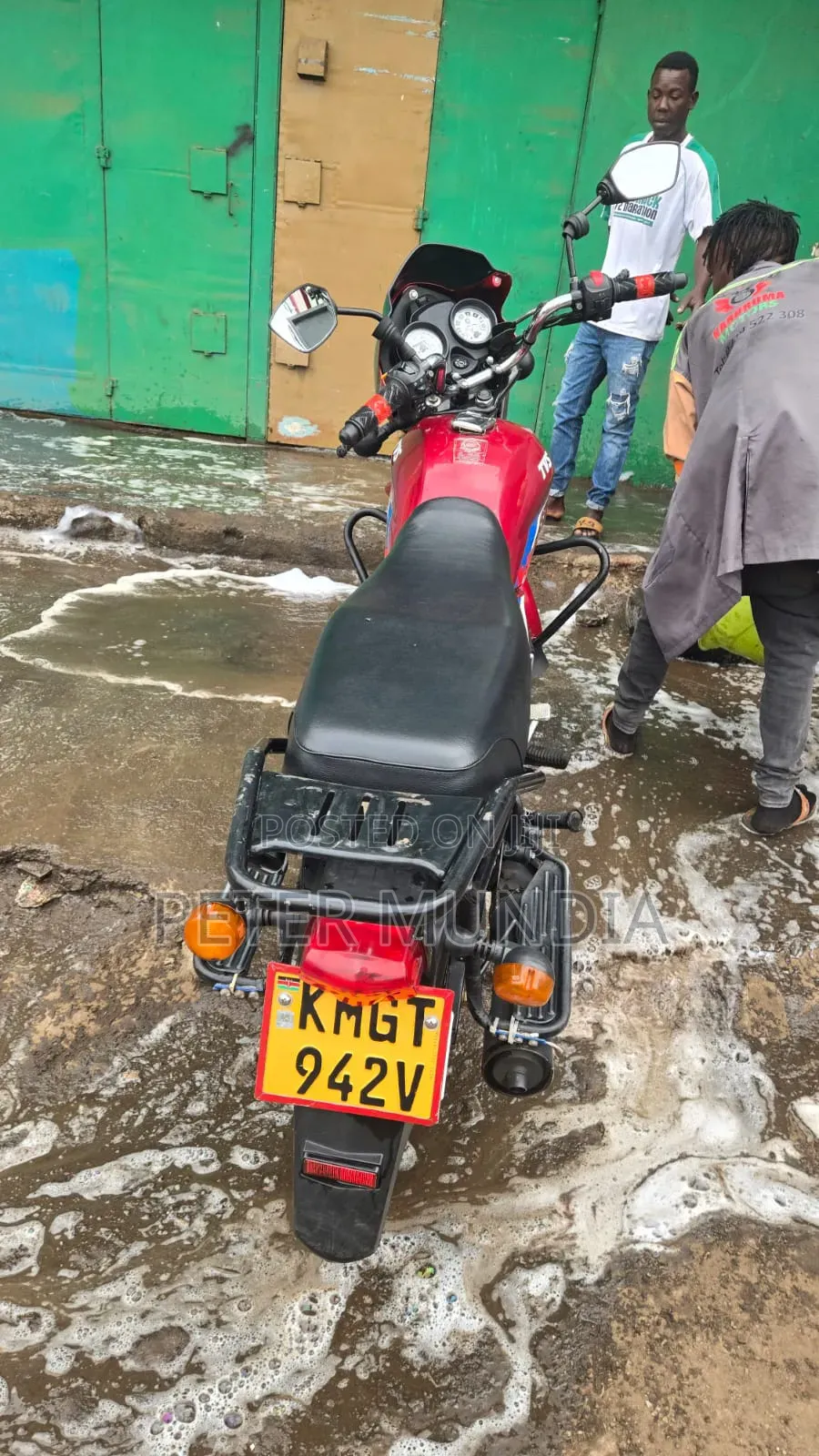 TVS HLX 125 2024 Red