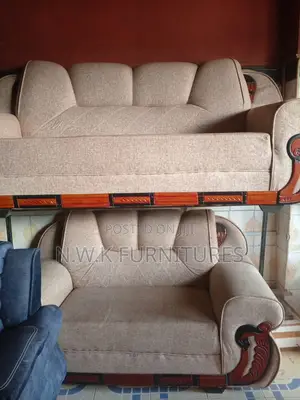Beige Sofa Set
