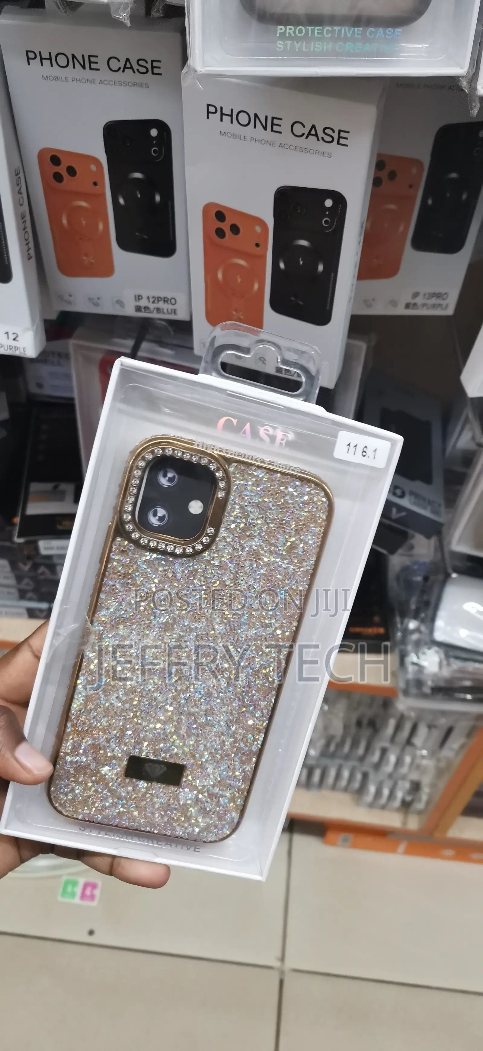 iPhone 11 Swarovski-Style Full Stone Diamond Glitter Phone Case