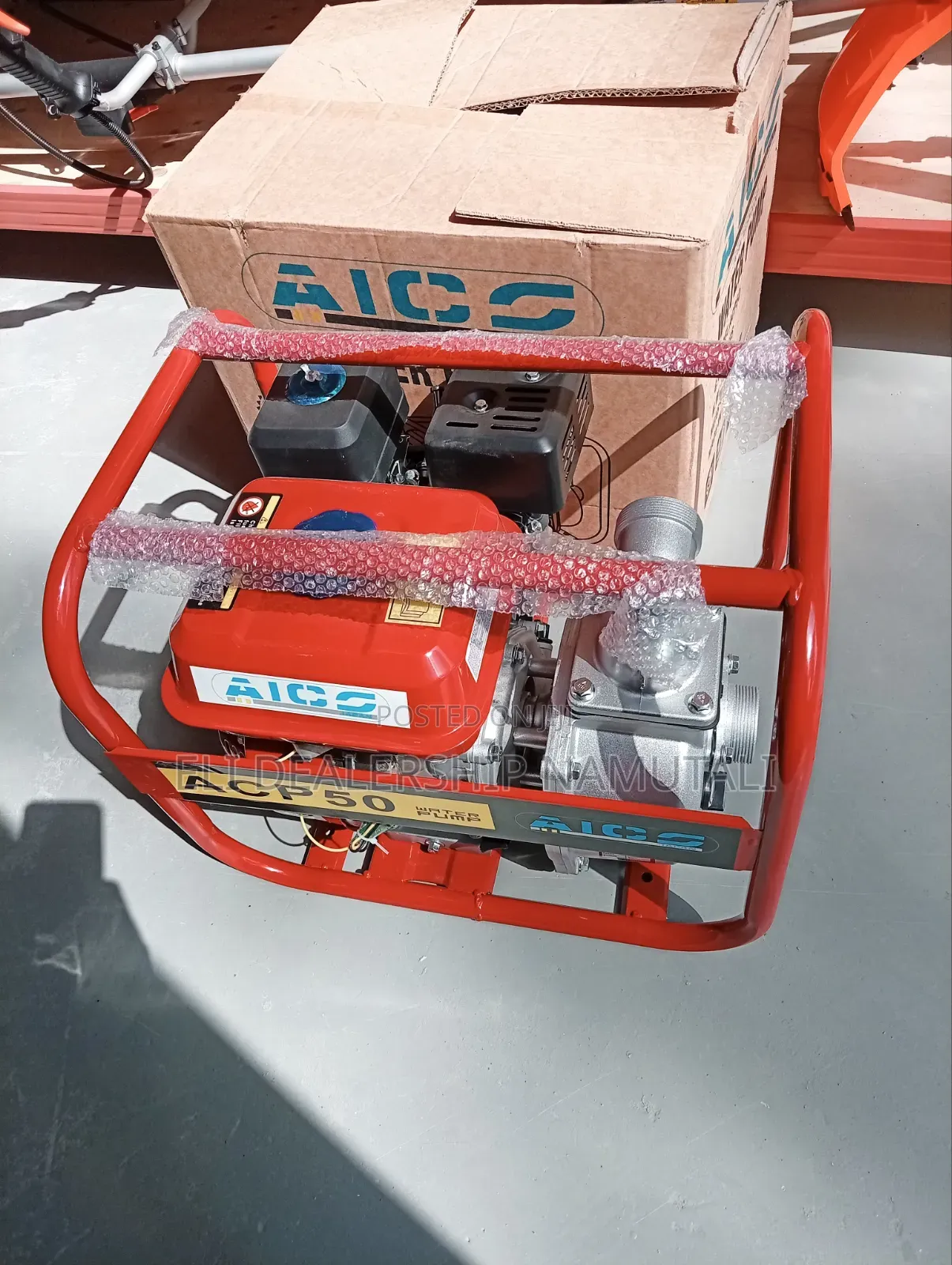 Heavy Duty 2-Inch Aico Water Pump With 8hp Petrol Engine