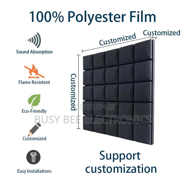 New Sound Insulation Puddy Isolation Proof Foam Acoustic - thumbnail 5