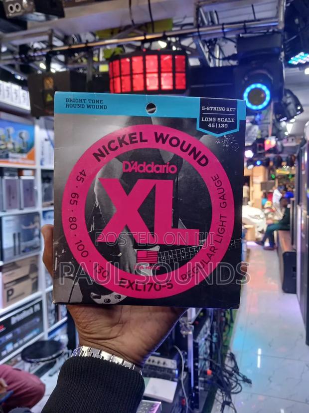 D'addario Exl120 Xl Nickel Wound Super Light Electric Guitar Strings