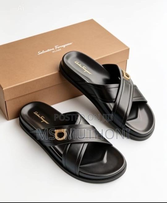Assorted Brands Men Casual Black Sandals - thumbnail 6