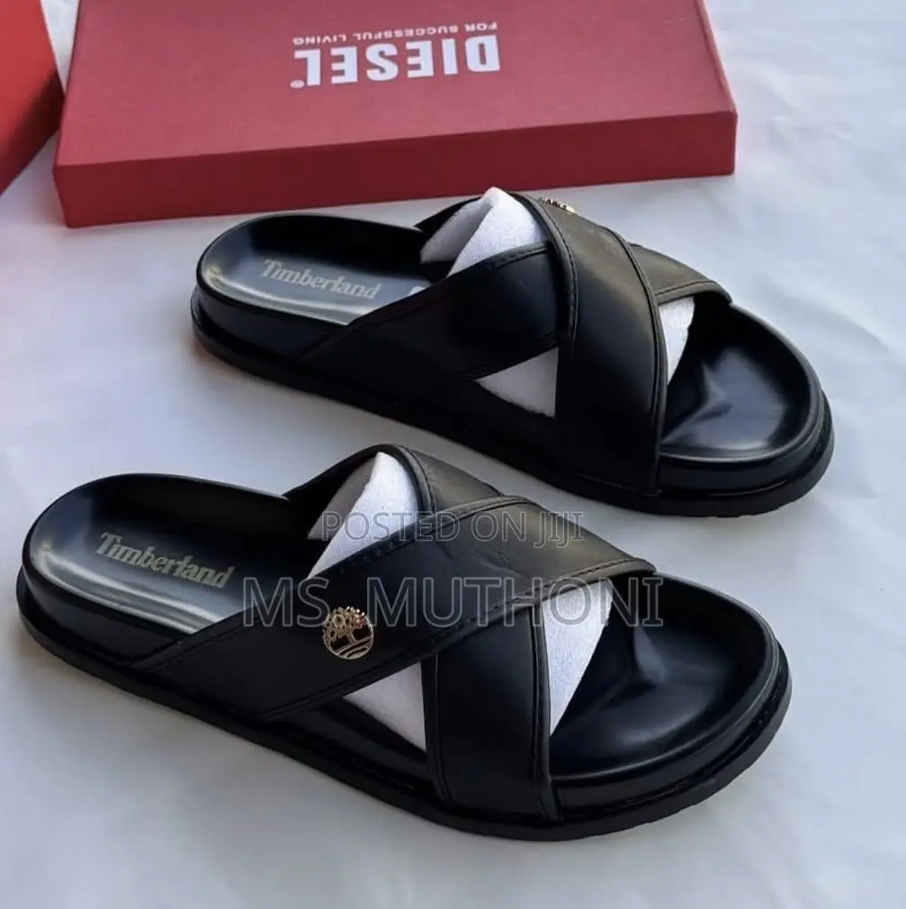 Assorted Brands Men Casual Black Sandals