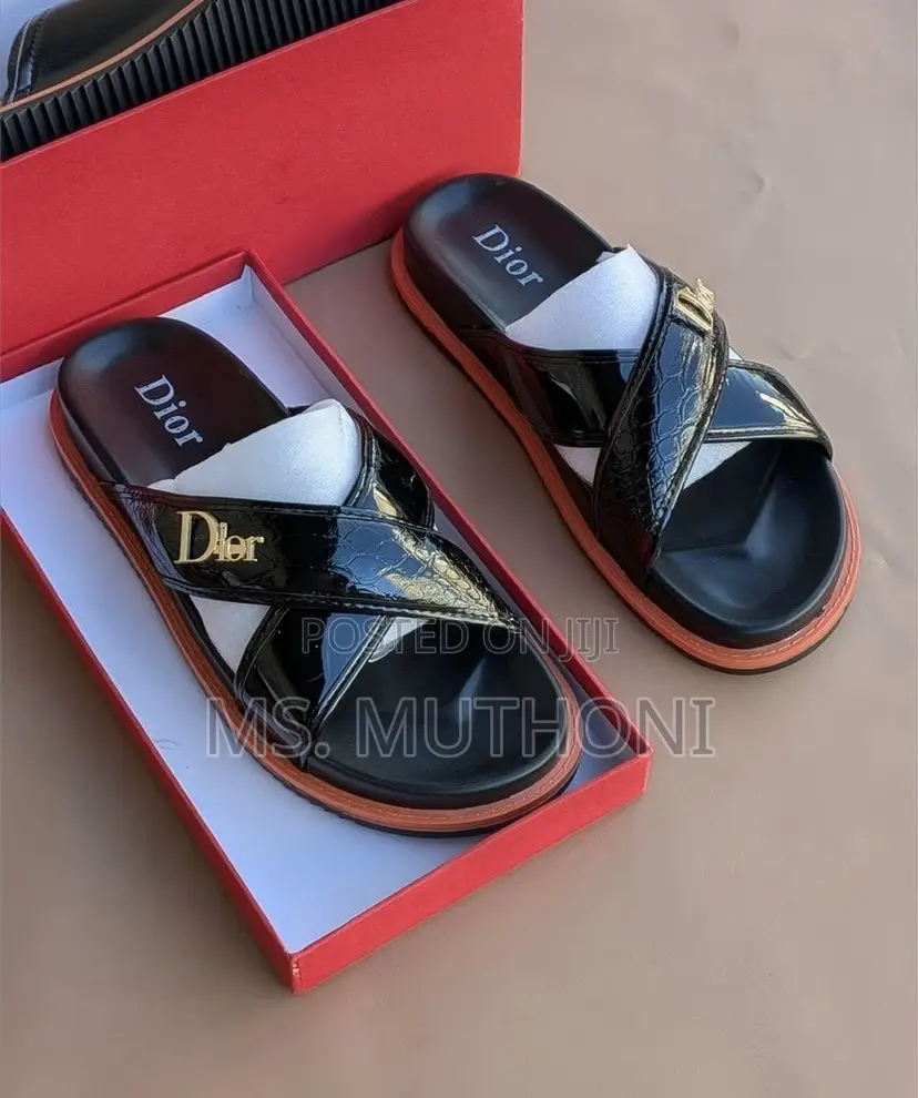 Assorted Brands Men Casual Black Sandals