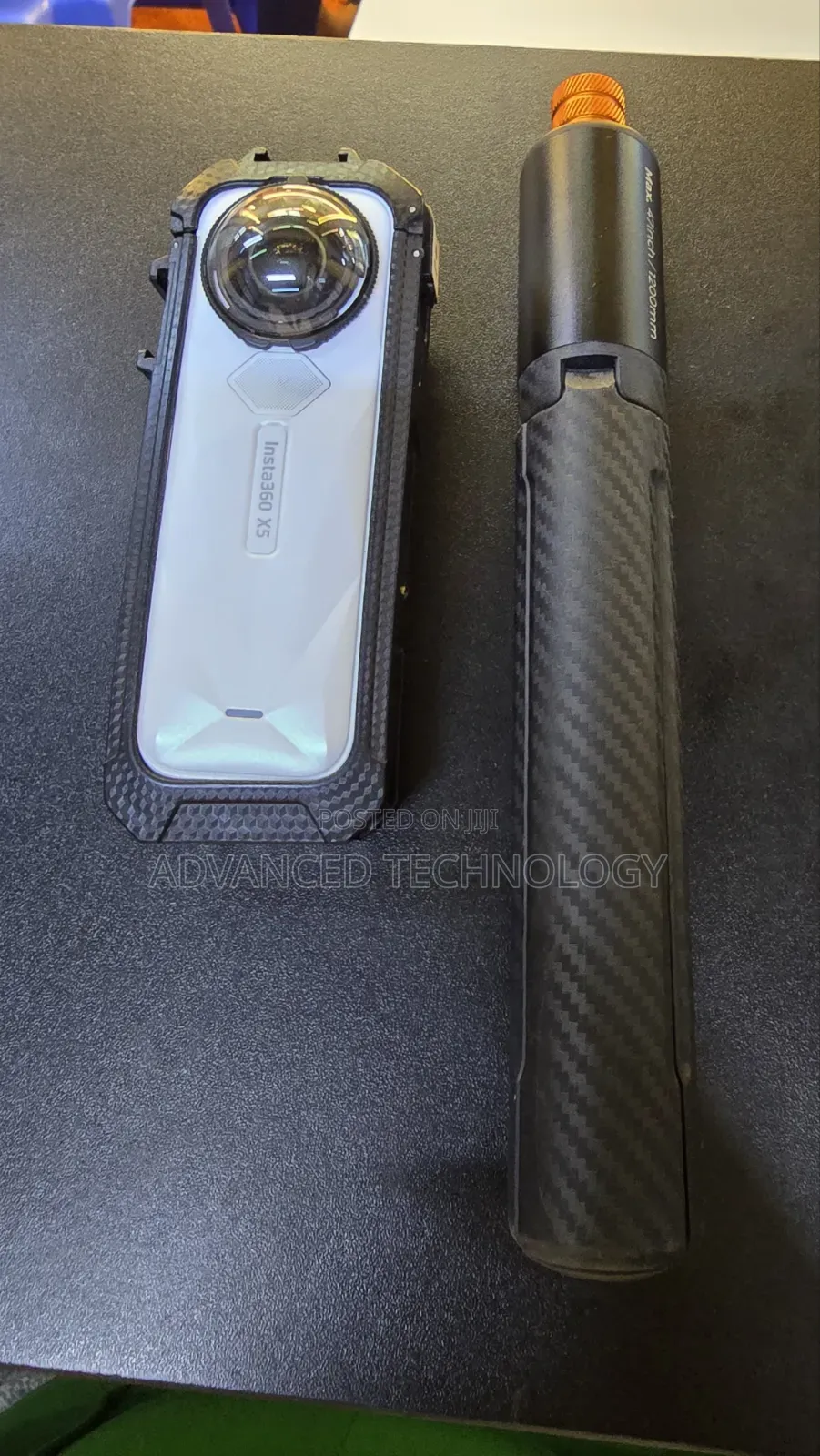 Insta 360x5 With Invisible Stick,Lens Protector Cover and Sd 128gb