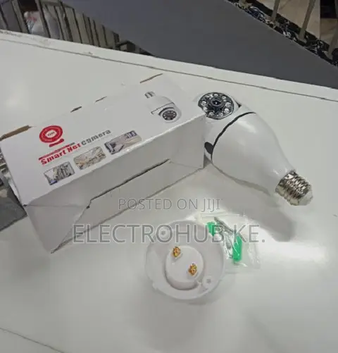Smartnet V380 Wireless Bulb Camera Night Vision CCTV