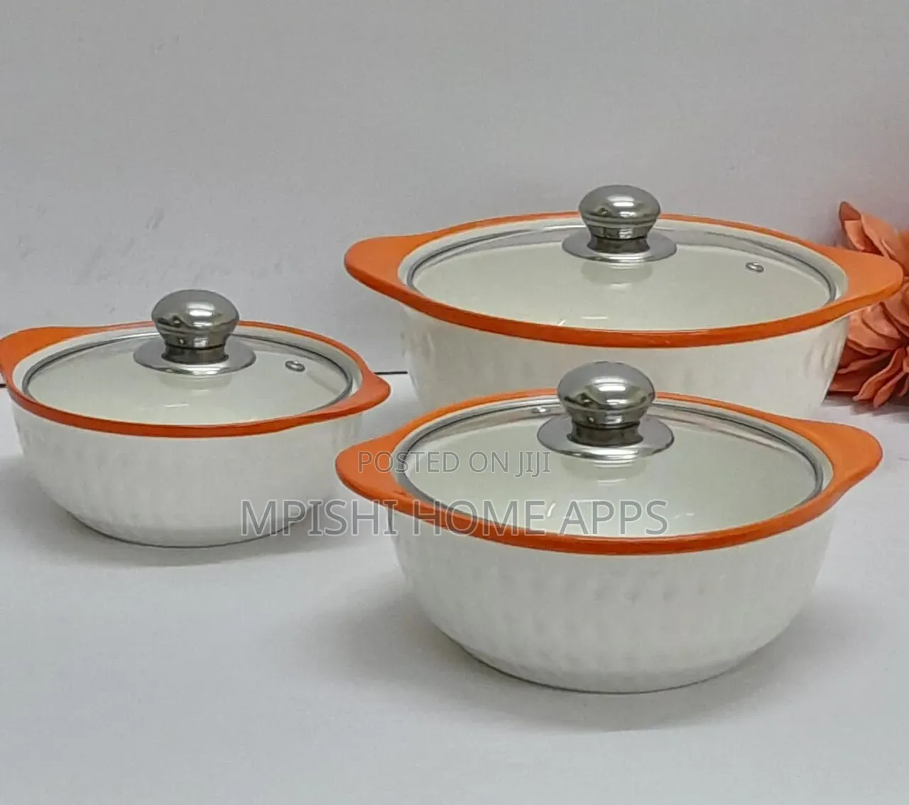 3pcs Soup Pot Set