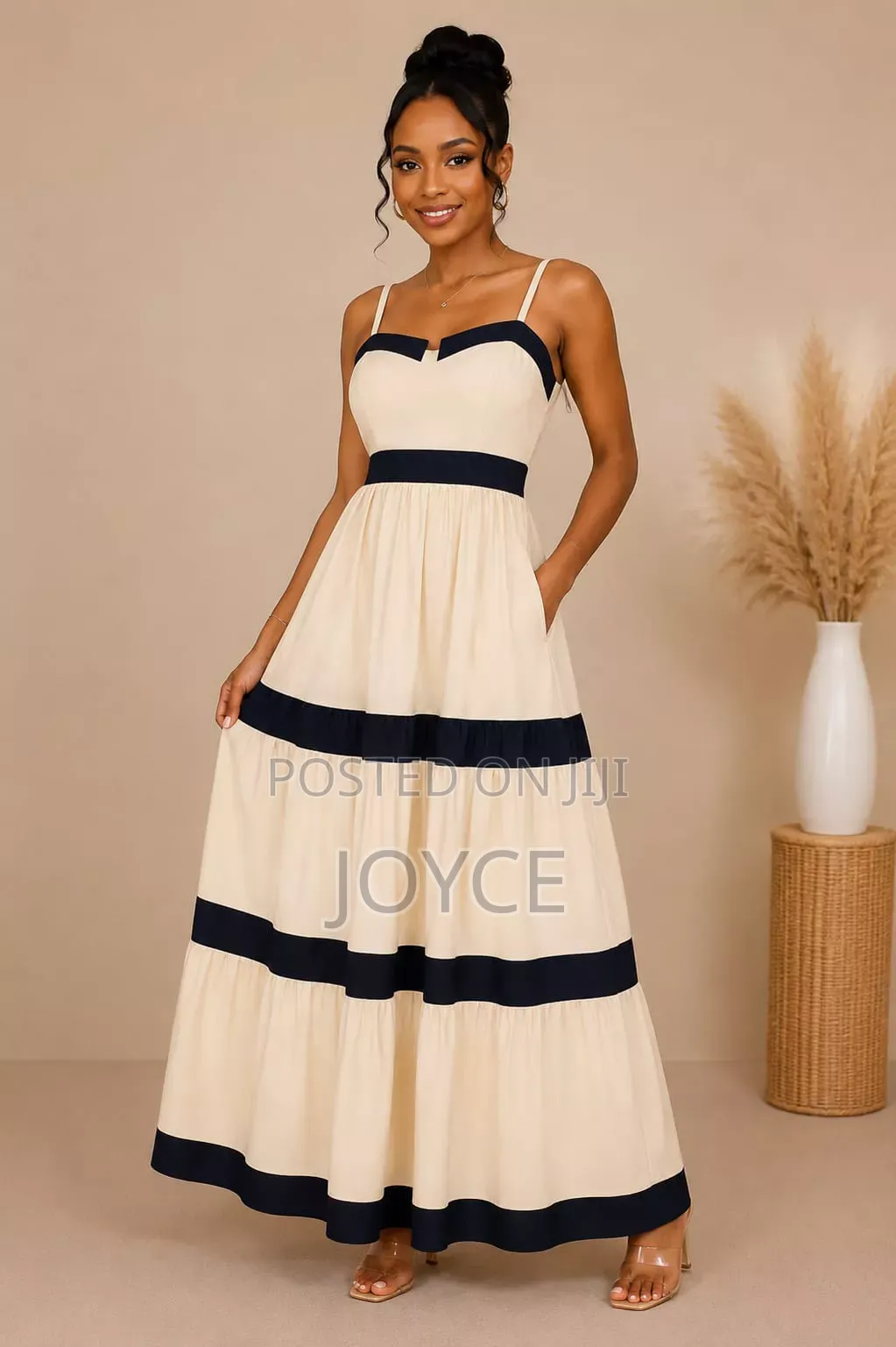 Sleeve-Less Maxi Dress
