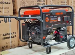 6.5kva Gasoline Generator Cigma-Uk (With Wheels and Trolley)