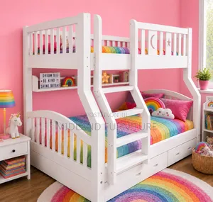 White a Bunk Beds