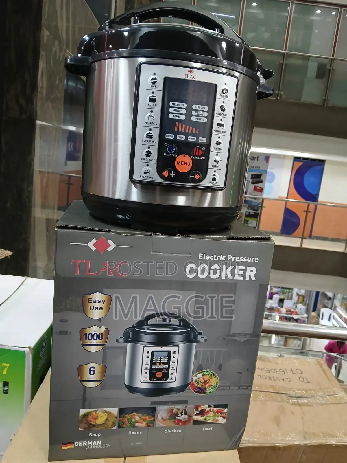 Tlac 6litres Pressure Cooker