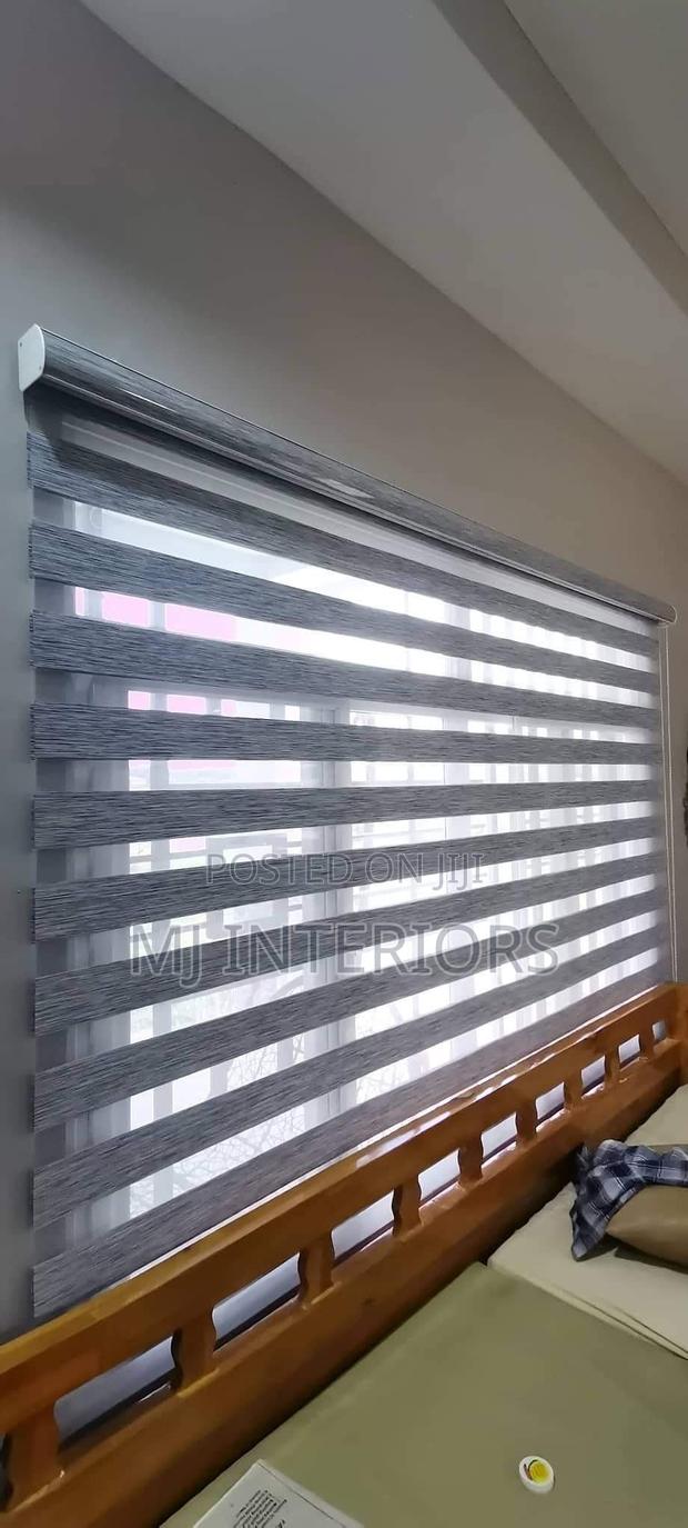 Modern Day Night Zebra Blinds With Free Site Measurement