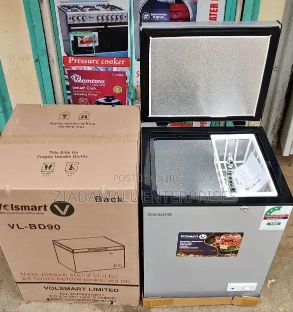 Volsmart Deep Freezer 90 Litres,Energy-Efficient Cooling You Can Trust