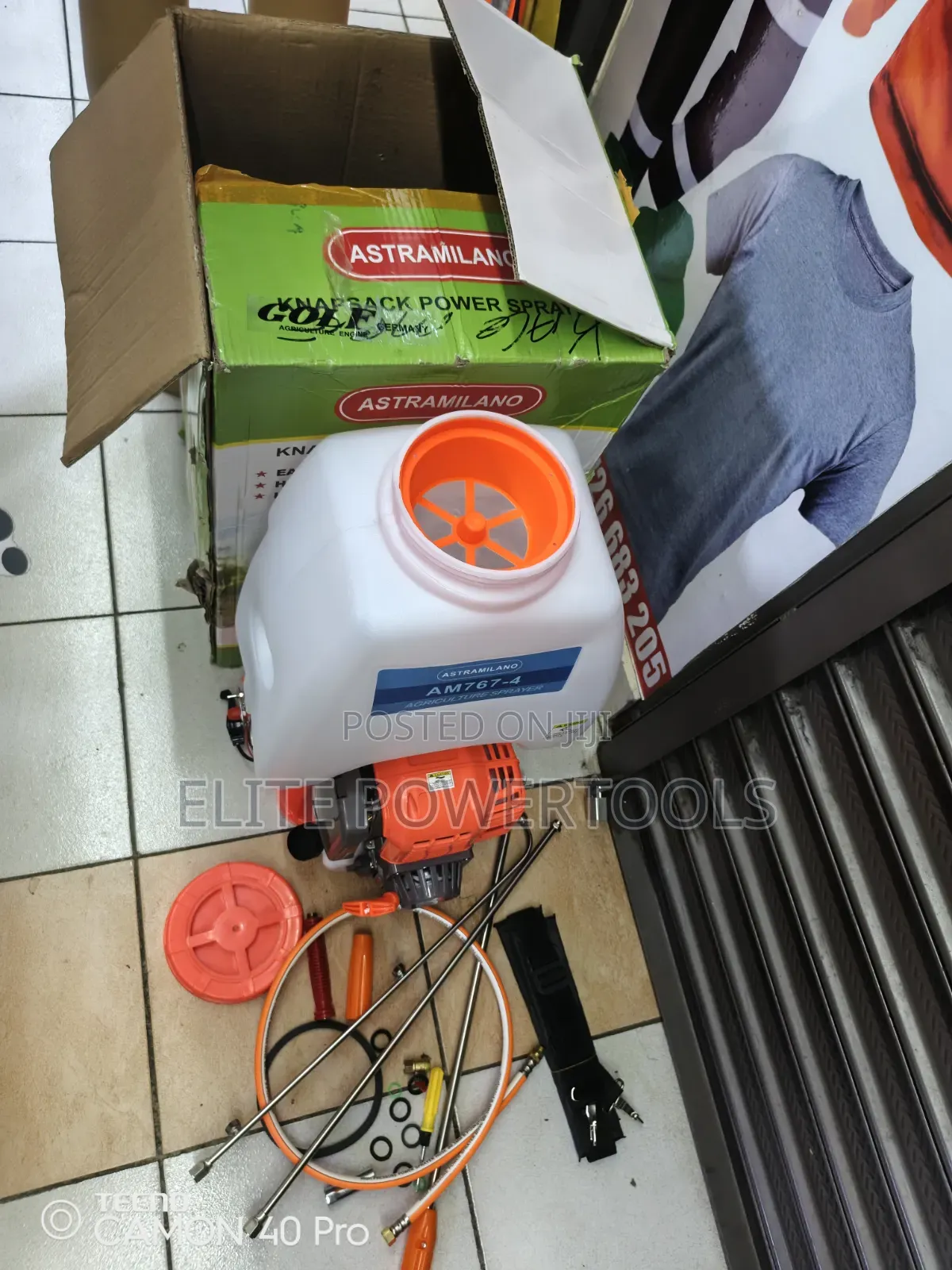 4-Stroke Engine Knapsack Sprayer for Farming/ Knapsack