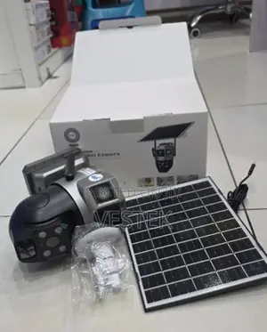 Smart Dual Lens 4g Solar Camera – V380 Pro App Remote Access