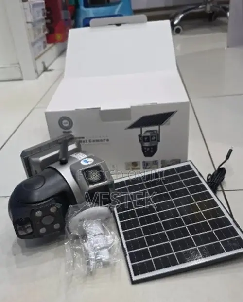 Smart Dual Lens 4g Solar Camera – V380 Pro App Remote Access