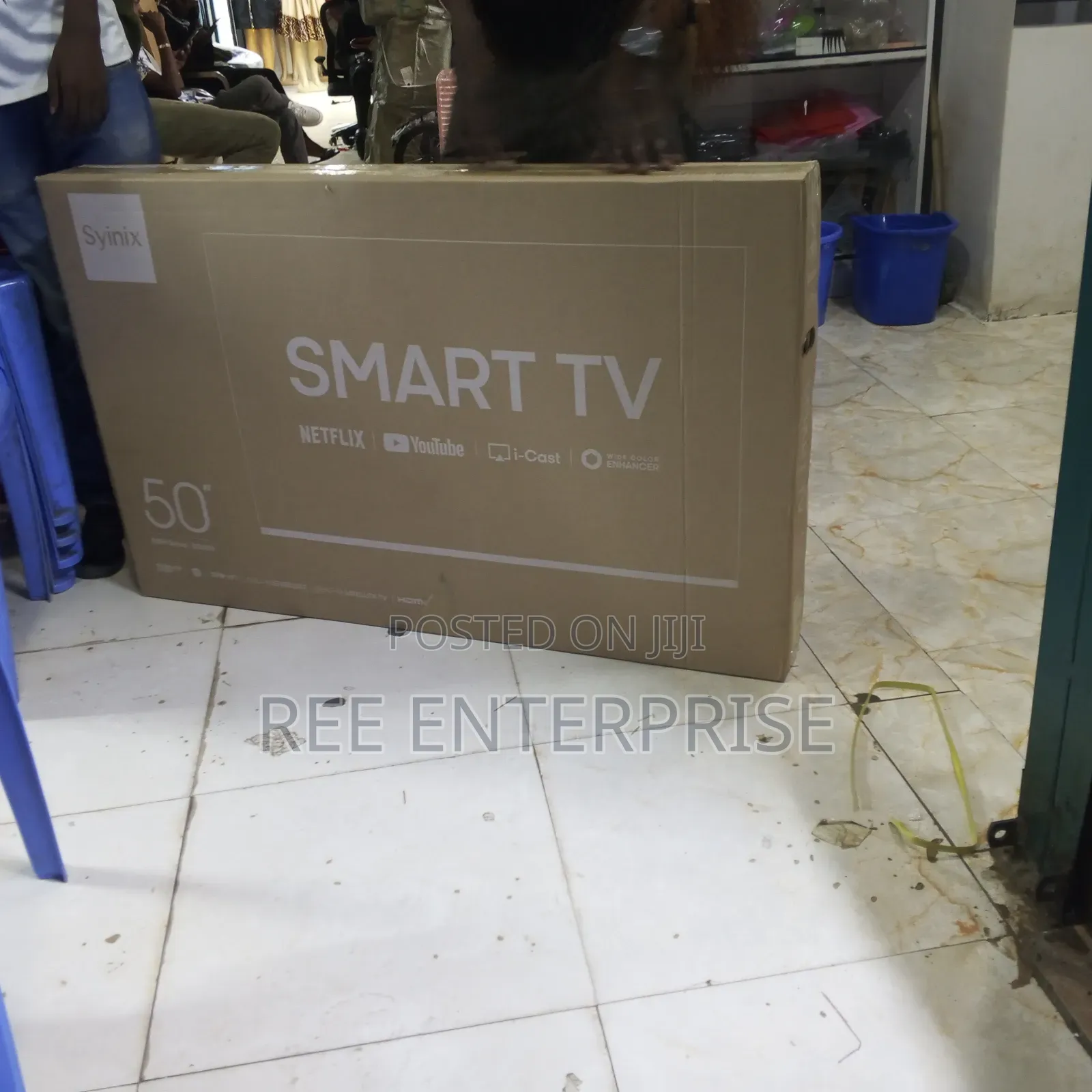 Syinix* 50 Inch Smart Tv Now Available