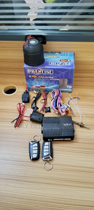 High Quality Prestige Car Alarm With Cut Out, Anti-Hijacking, Arming