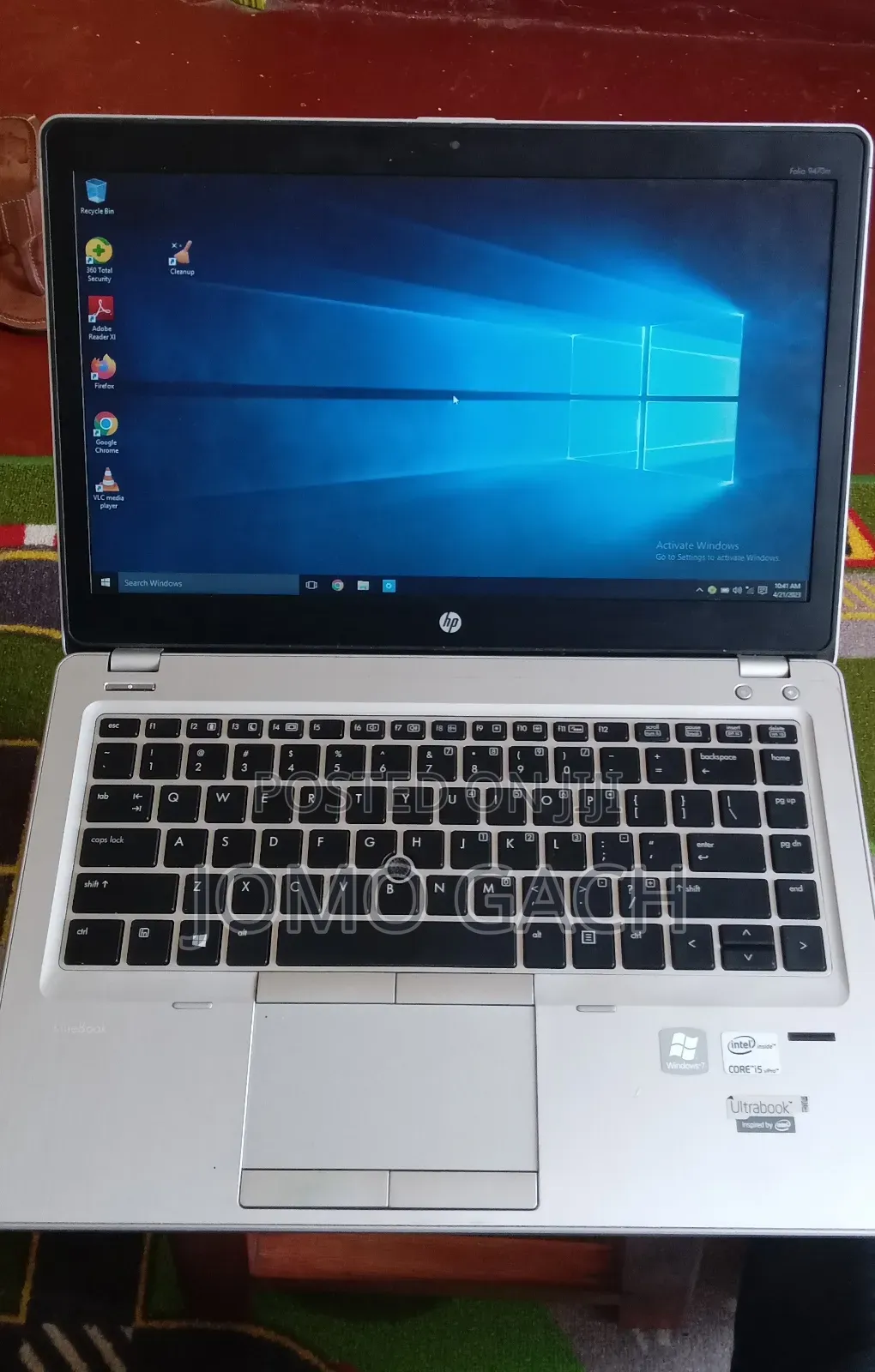 Laptop HP EliteBook Folio 8GB Intel Core i5 SSD 500GB