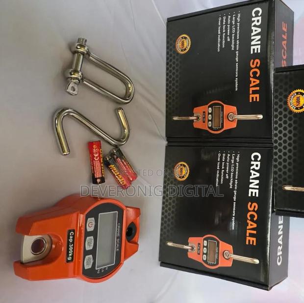 300kgs Crane Scale Black