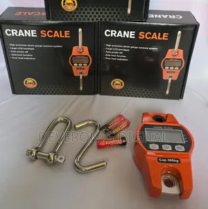 300kgs Crane Scale Black