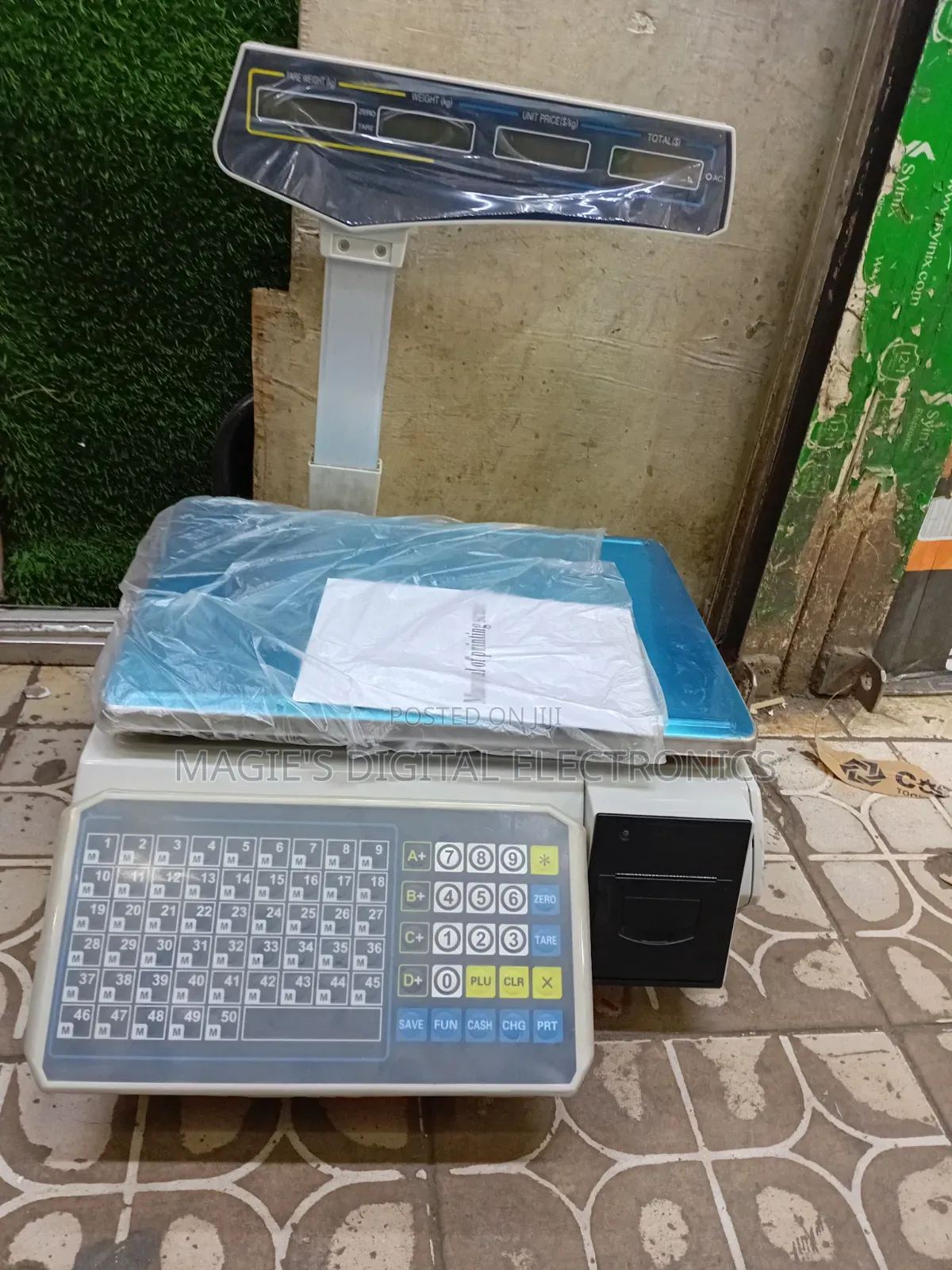High Performance 30kg Barcode Scale