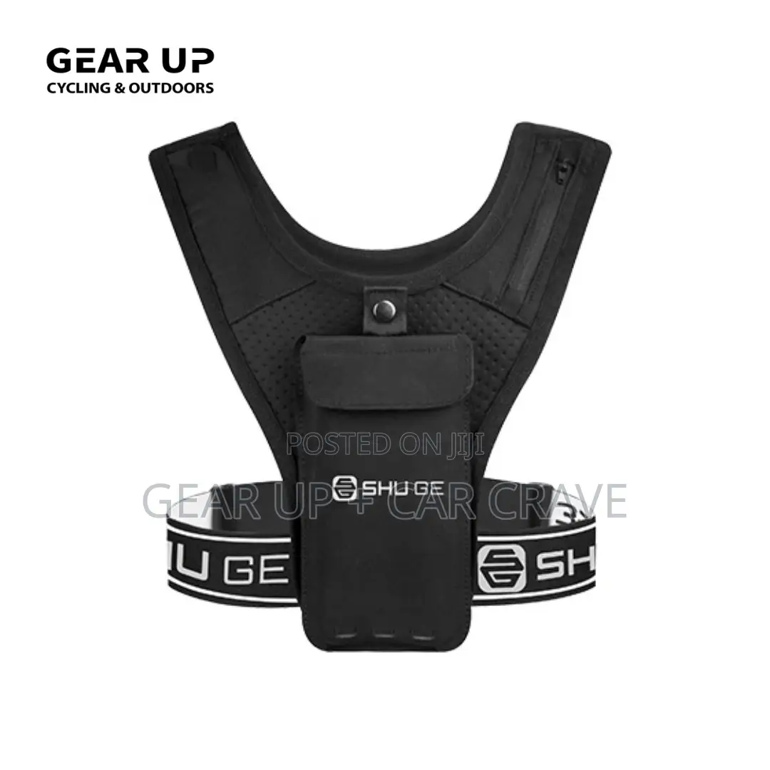 Running Chest Vest - Black/Grey