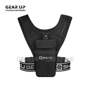 Running Chest Vest - Black/Grey