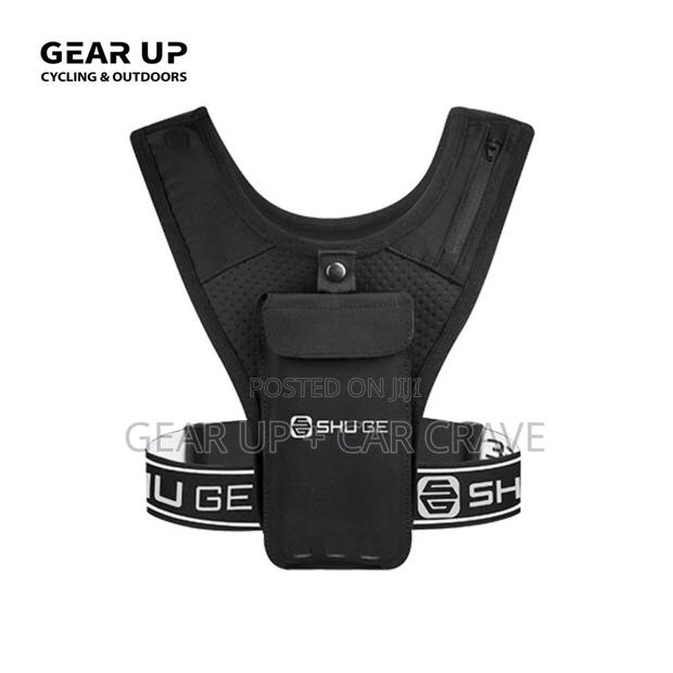 Running Chest Vest - Black/Grey