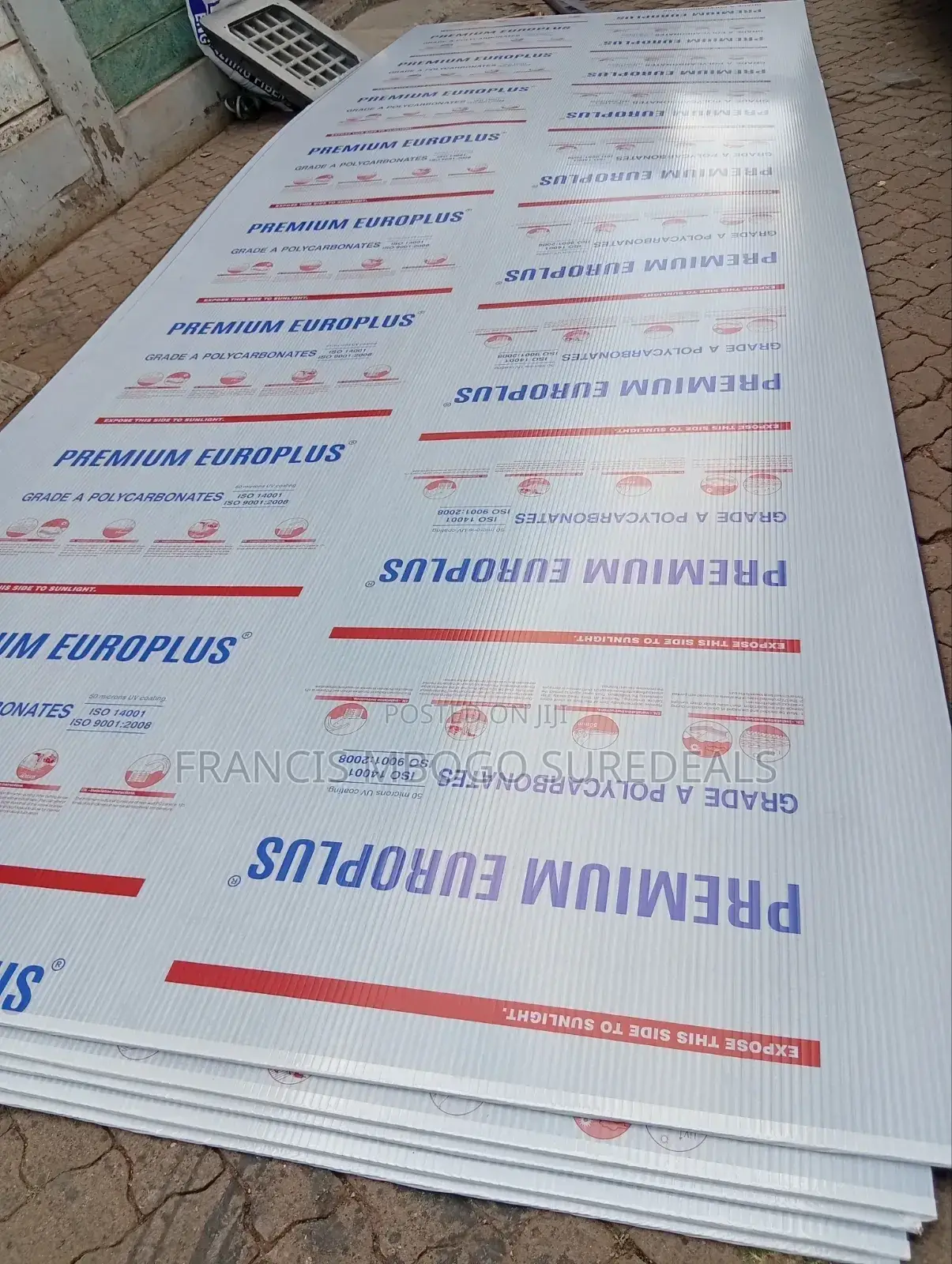 Discounted Polycabonate Sheets 6mm PVC