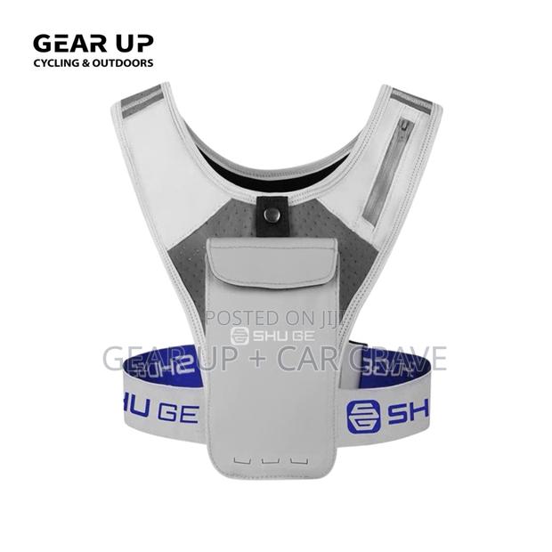 Running Chest Vest - Black/Grey - thumbnail 2