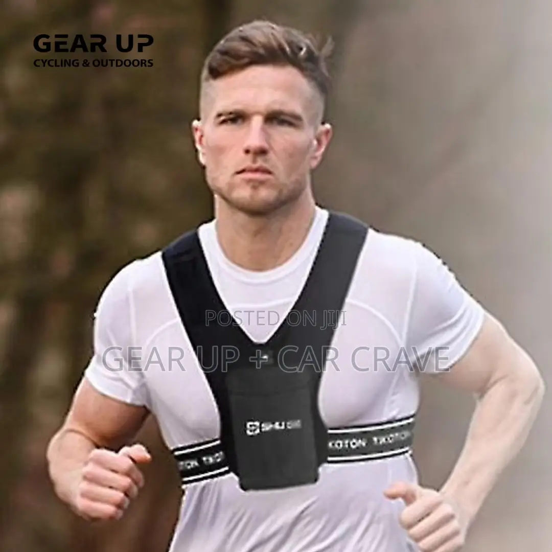 Running Chest Vest - Black/Grey
