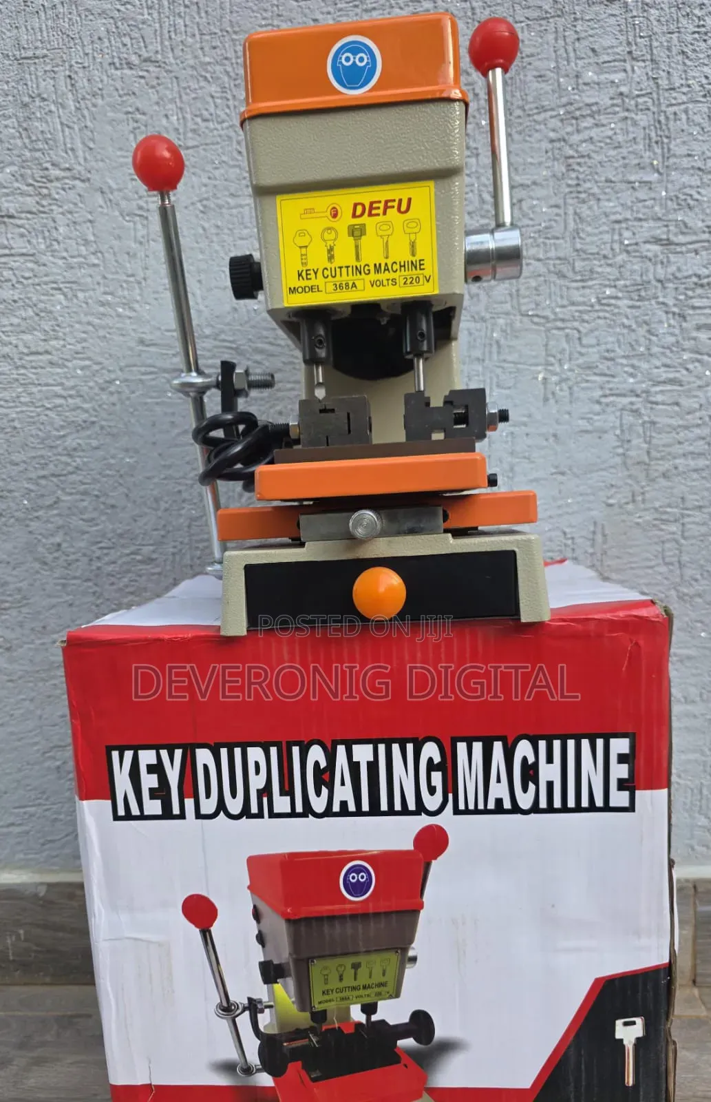 Defu Key Cutting Machine 
Defu368