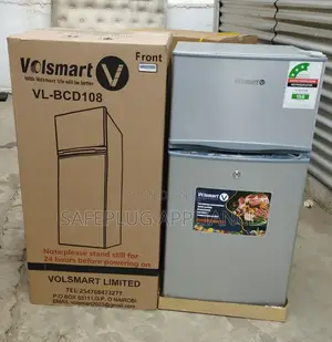 Volsmart 108l Double Door Refrigerator – Energy Saving Fridge