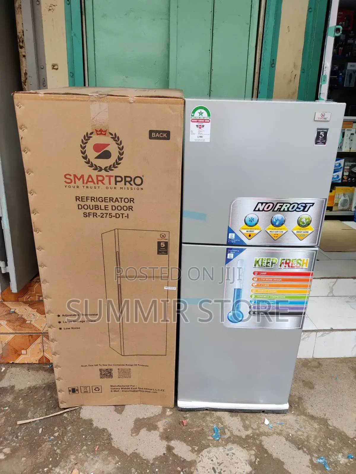 Smartpro Fridge 225l No Frost