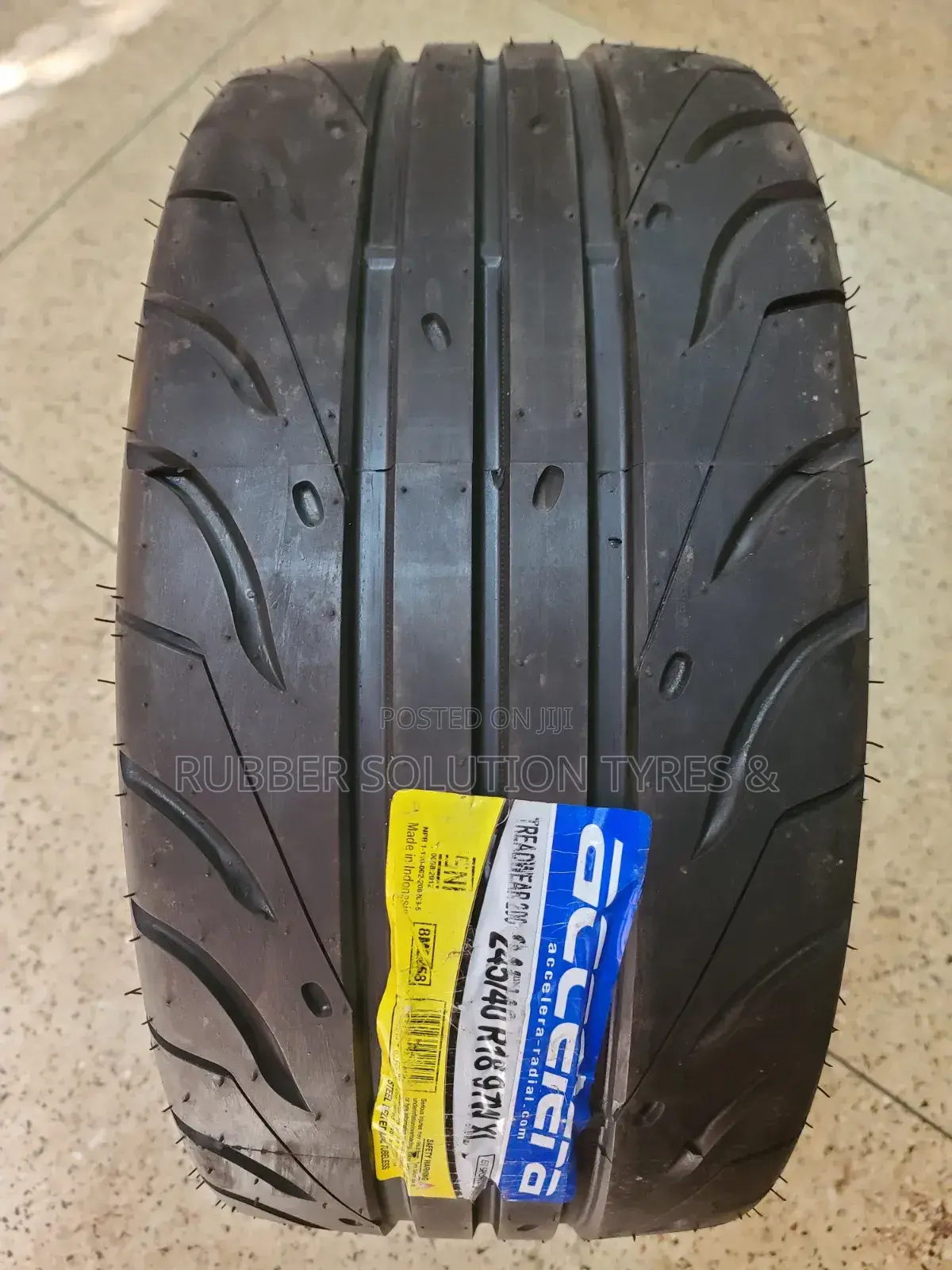 245 /40 R18 Accelera Tyres 97w X/L Made in Indonesia