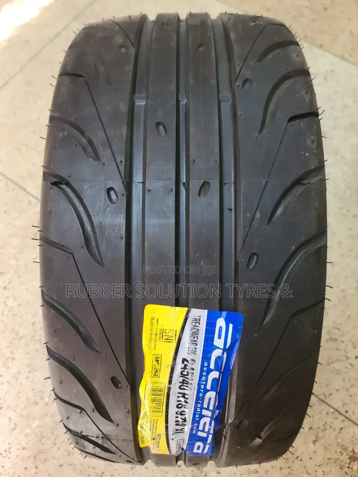 245 /40 R18 Accelera Tyres 97w X/L Made in Indonesia
