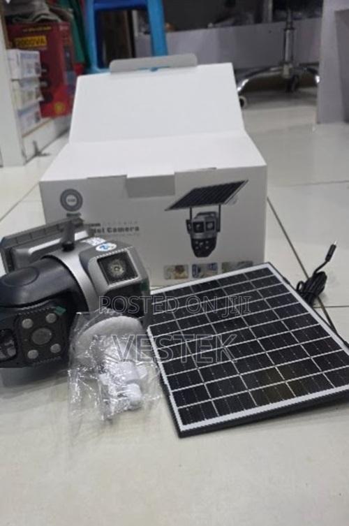 Outdoor Solar Surveillance Camera – 4g Connectivity Dual Hd Lenses