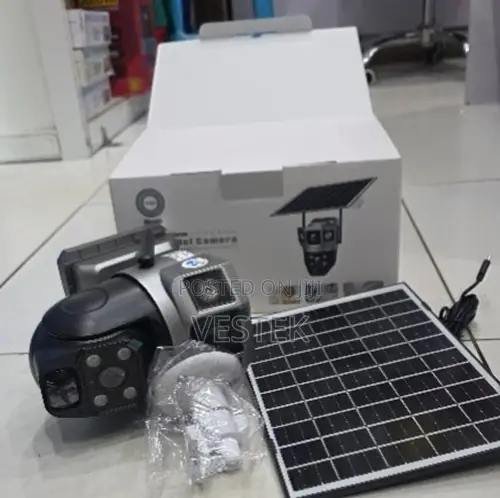 V380 Pro Solar Camera – Dual Lens, Motion Tracking Pir Detection