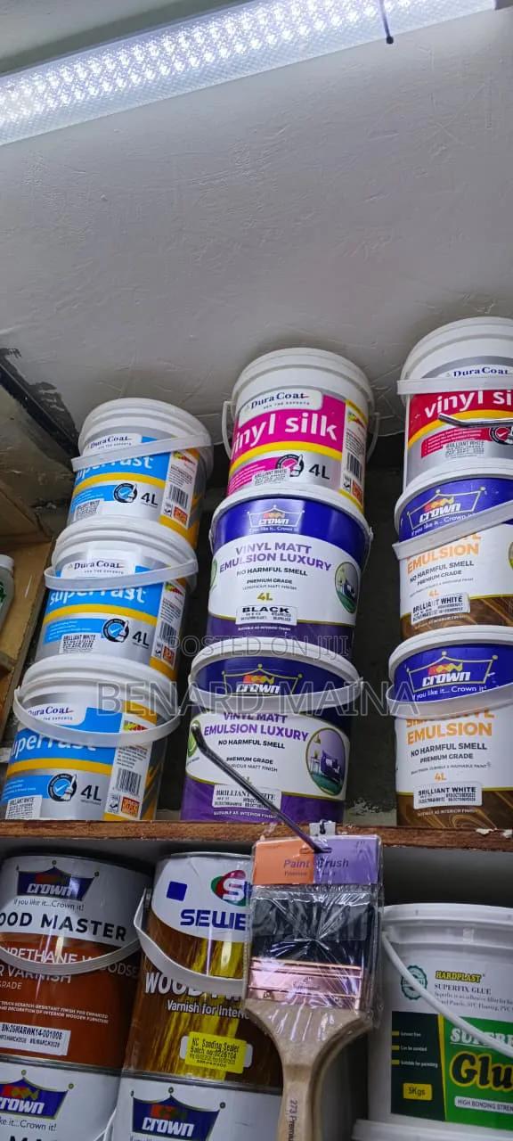 Covermatt and Silk Paints